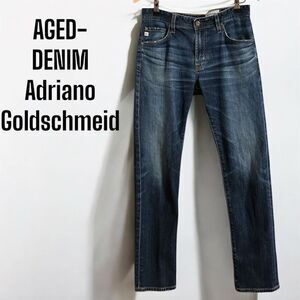 AG Adriano Goldschmied The Tellis Modern Vintage Slim AGED-DENIM Blue Wash Jeans